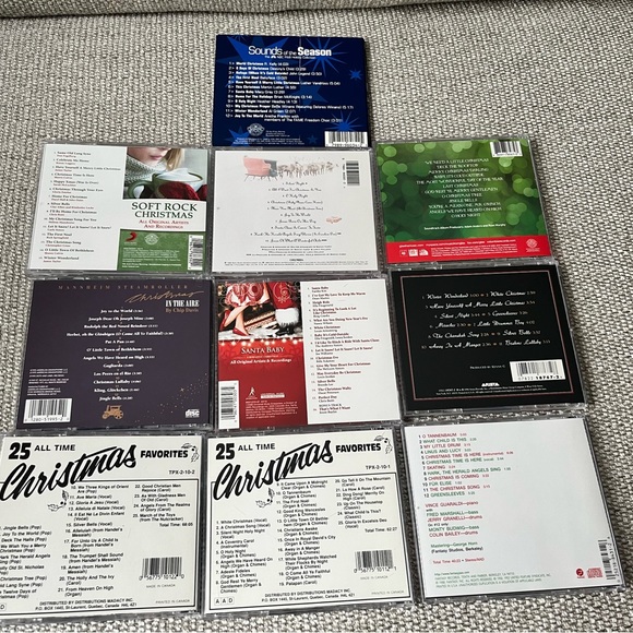 10 Christmas Holiday Music CD’s - Picture 3 of 3